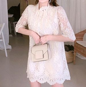 Chuu Lace Sheath Dress Size S